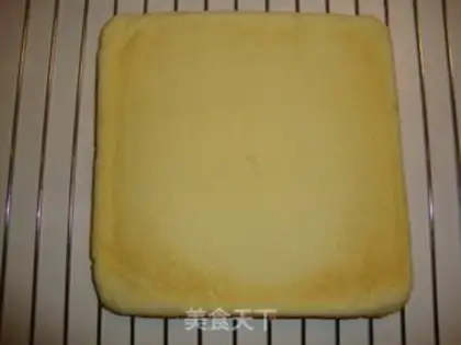 Make Tiger cake roll step 22