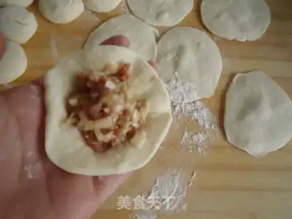 Make Cheese and pork buns step 9