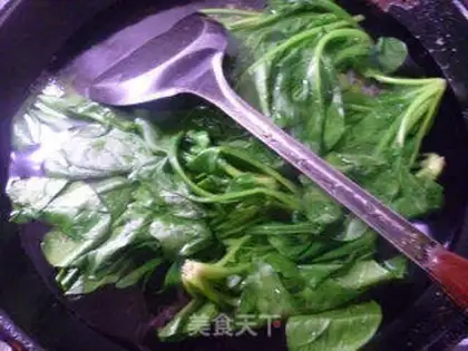Make Pingo spinach step 3