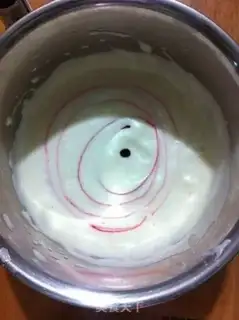 Make Rainbow cake step 2