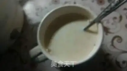 Make Oatmeal milk and eggs step 2