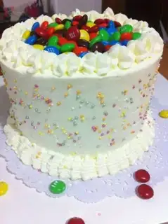 Make Rainbow cake step 12