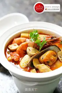 Make Seafood winter shade step 4