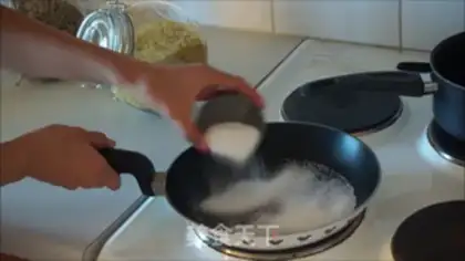 Make Caramel pudding step 2