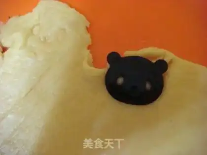 Make Sweet panda cookies step 7