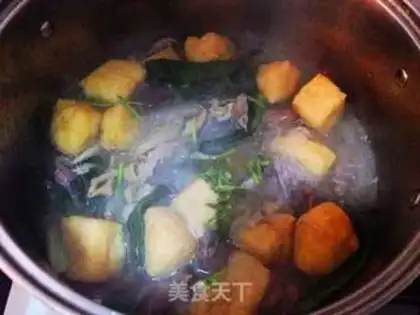 Make Old duck fan soup step 7