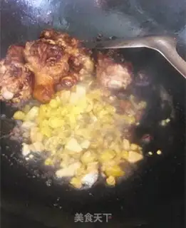 Make Onion fried chicken legs step 5