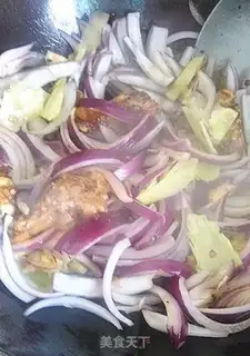 Make Onion fried chicken legs step 6
