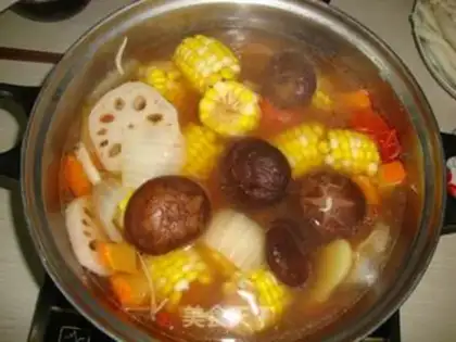 Make Vegetable seafood pan step 11