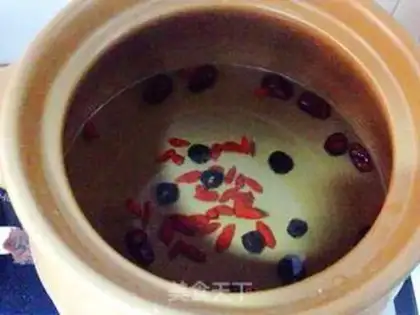Make Little Milicon Point congee step 3