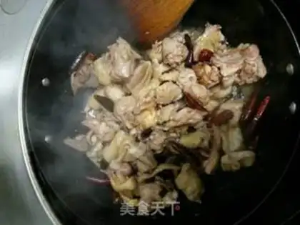 Make Spicy chicken step 3