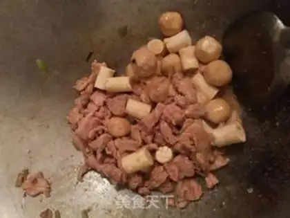 Make Little Milicon Point congee step 4