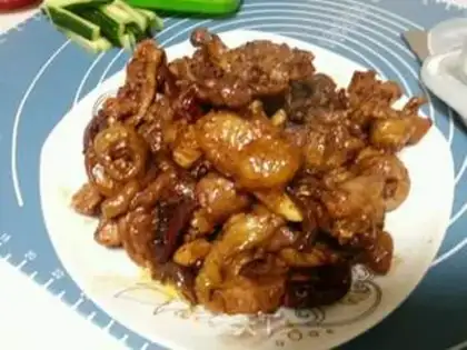 Make Spicy chicken step 7