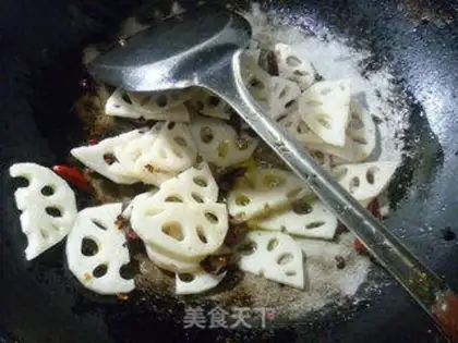 Make Spicy Lotus step 6