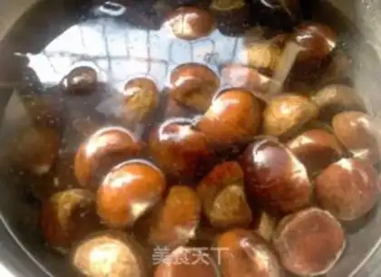 Make Honey chestnuts step 1