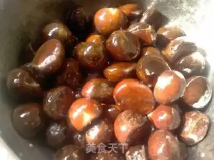 Make Honey chestnuts step 2