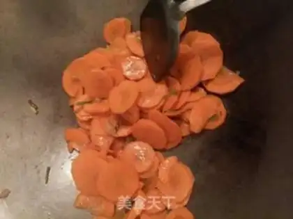 Make Carrot and ham step 3