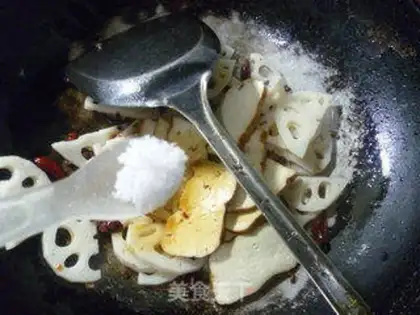Make Spicy Lotus step 8