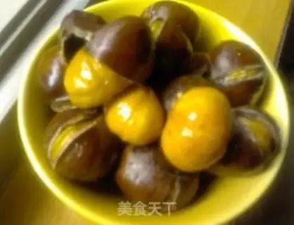 Make Honey chestnuts step 6