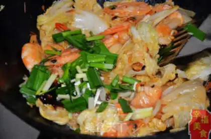 Make Shrimp cabbage step 4