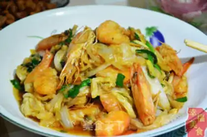 Make Shrimp cabbage step 5