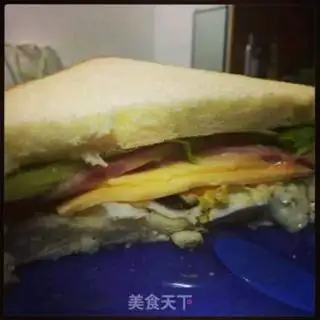 Make Ham egg cheese sandwich step 0