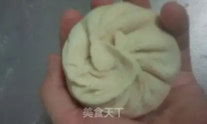 Make Double-coloured buns step 5