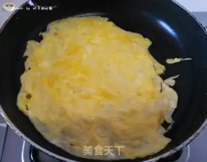 Make A flower for fried rice step 12