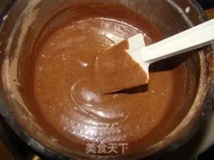 Make Chocolate cheesecake step 3