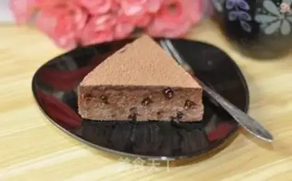 Make Chocolate cheesecake step 12