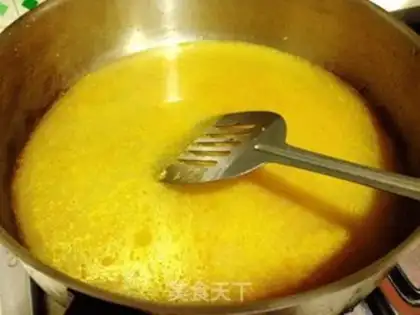 Make Sour soup needle, fat cow step 2