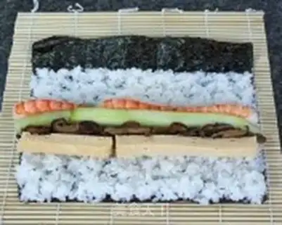 Make Fancy sushi step 2