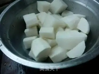 Make The radish cow step 7