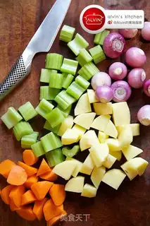 Make Irish lamb stew step 1