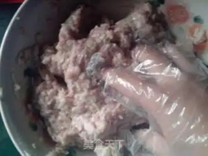Make Lotus meatballs step 2