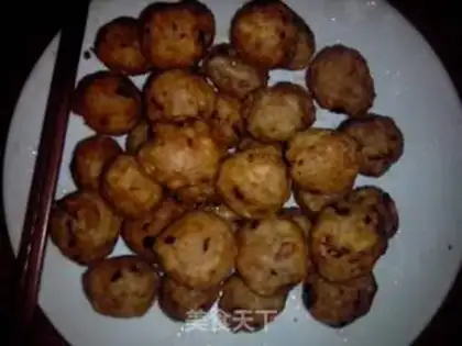 Make Lotus meatballs step 5