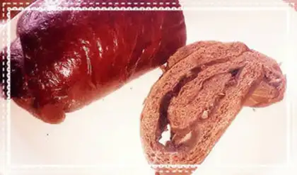Make Heartful chocolate bread step 12
