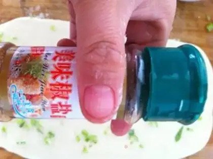 Make Black sesame peppers step 6