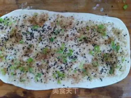 Make Black sesame peppers step 7