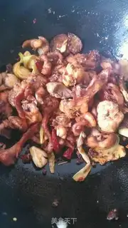 Make A dry pot of hot rabbits step 8