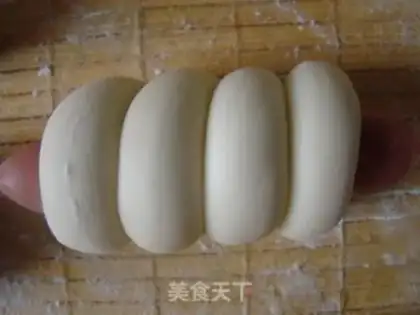 Make Milky hot dog rolls step 7