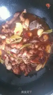 Make A dry pot of hot rabbits step 9
