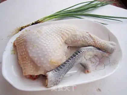 Make Roast flower and chicken step 1