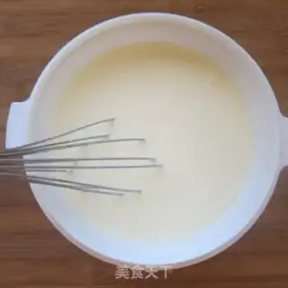 Make Caramel cheese pudding step 3