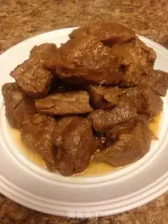 Make Smoky beef step 1