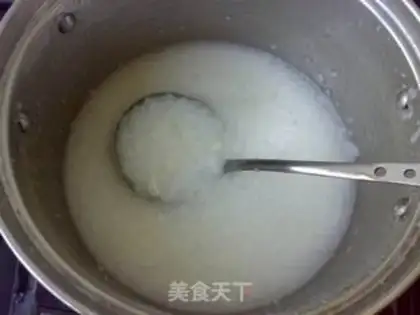Make Pork porridge step 1