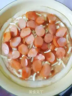 Make Eel sausage pizza step 8