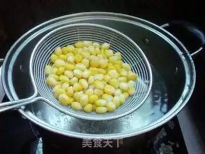 Make Meat and corn step 0