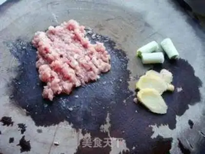 Make Meat and corn step 1
