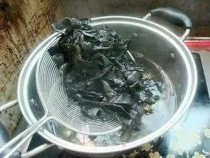 Make Sour pickles, black horn step 1